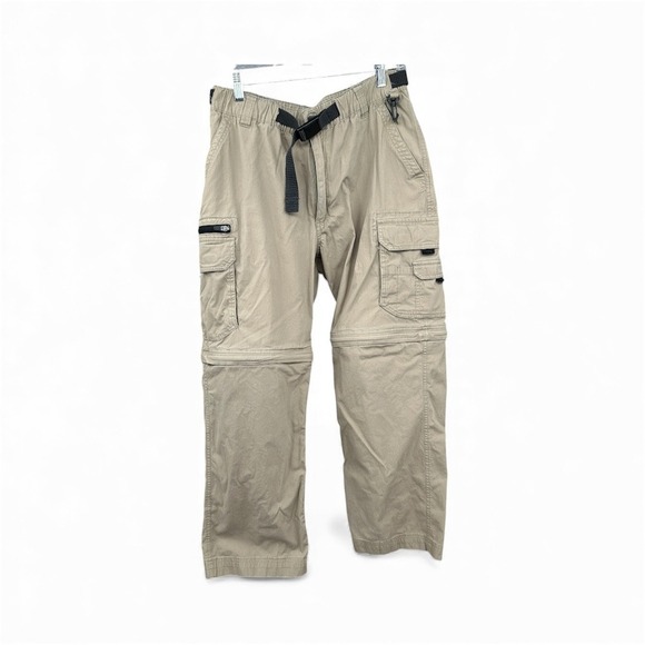 Bc Clothing Other - BC Clothing Mens Convertible Cargo Pants Size Mx 30 Khaki Zip Off Hiking Outdoor
